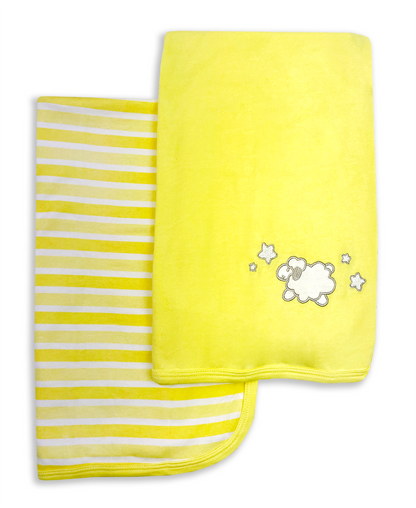 Classic Pastels 2pc Cotton Blanket Sets