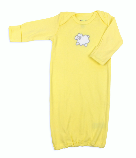 Classic Pastels Yellow 1pc Infant Gown