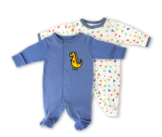 Baby Dinos 2pc Sleep N' Play Set